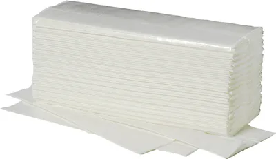 Produktbild von 2400 Blatt Handtuchpapier C-Falz 50 cm x 25 cm hochweiss 1-lagig