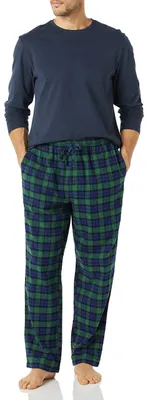 Produktbild von A. Essentials Herren-Schlafanzug-Set aus weichem Flanell (erhältlich in Big & Ta
