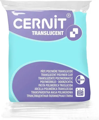 Image de Pâte polymère translucide Cernit Pink Jade 56 g