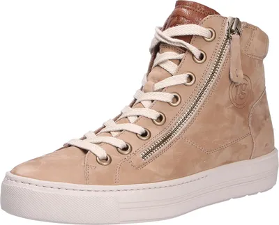 Produktbild von Paul Green Super Soft Hightop-Pauls - Beige Nubukleder Größe: 40 Normal