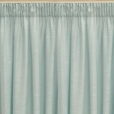Rustikaler Vorhang, transparent, 300 x 270 cm, 1 Stück