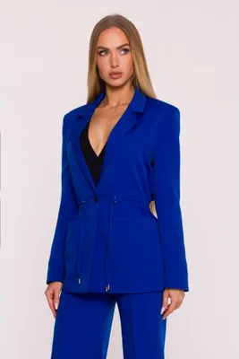 Produktbild von Made of Emotion Damen-Blazer Geodemondo M873 kornblumenblau S