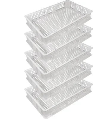 Produktbild von 5er Set Agrarkiste Eurobox Bäckerkiste Fleischerkiste 60x40x10 lebensmittelecht