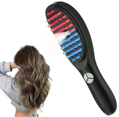 Image de Brosse de massage électrique avec luminothérapie et vibrations