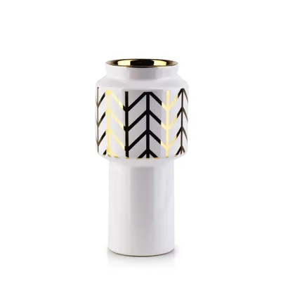 Produktbild von BLUMENVASE Vase Keramik Dekovase Tischvase Stehvase MONDEX MARITTA 25 cm
