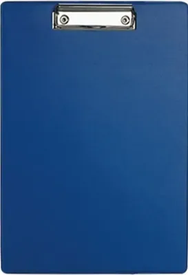 Produktbild von WESTCOTT Klemmbrett mit Folienüberzug DIN A4 blau