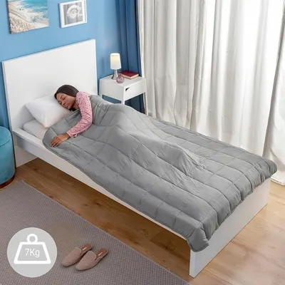 Zdjęcie produktu dla Ciężki koc dla jednej osoby Sweikett InnovaGoods 120 x 180 cm