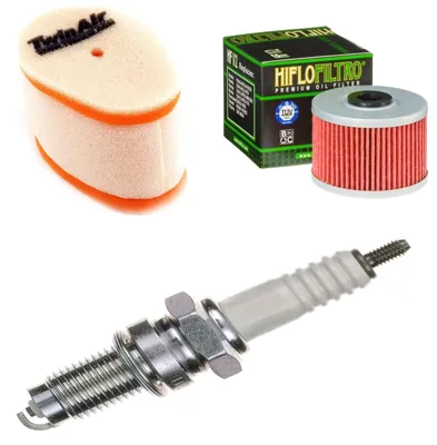 Produktbild von Service-Kit für Kawasaki KLX 125 C 2010-2017 Luftfilter Ölfilter Zündkerze von pamoto - Neu