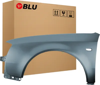 Produktbild von BLU Kotflügel Passend für Audi A6 C5 LIFT LX7Z Links Silber DelphinGrau | 2001-2005 | Vorderseite Vorne | Lackiert | Einbaufertig