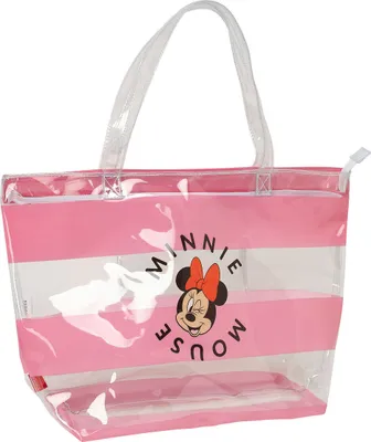 Image de Safta Minnie Mouse Beach sac Rosa Rosa One Size