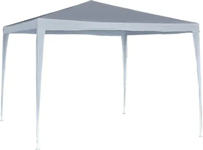 Produktbild von Gartenpavillon "Natacha 3" - 9 m² - 3 x 3 m - Weiß