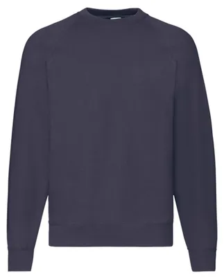Produktbild von Fruit of the Loom - "Classic" Sweatshirt für Herren/Damen Uni Raglanärmel LT2391 (S) (Marineblau)