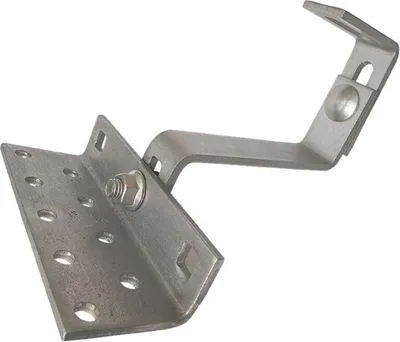 Produktbild von PV Dachhaken 3-fach verstellbar Edelstahl MT123 (1.4016) Standard