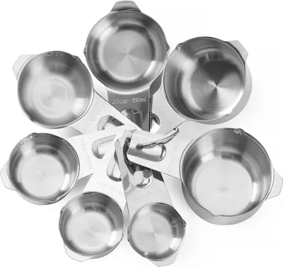 Zdjęcie produktu dla Hendi 596487, Stal nierdzewna, 85 mm, 140 mm, 52 mm, 7 szt.