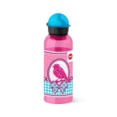 Produktbild von Emsa Kinder-Trinkflasche 518130, 600 ml, BPA frei, Vogel-Design
