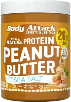 Zdjęcie produktu dla Body Attack Masło orzechowe 1000 g