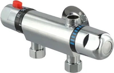 Immagine prodotto di Rubinetto doccia termostatico - Bagno moderno - Cromo - Controllo della temperatura - Sostituzione ideale