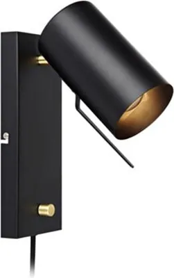 Produktbild von Markslöjd 106587, Oberfläche, 1 Glühbirne(n), GU10, IP20, Schwarz