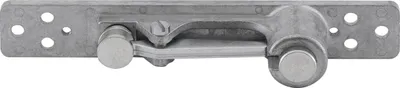 Image de Paumelle à tenon DORMAKABA 8062 p. Portes en bois et en aluminium, réglable, zamak argenté