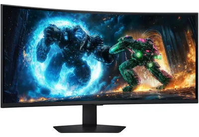 Image de Samsung G75F computer monitor 101.6 cm (40") 5120 x 2160 pixels WUHD LCD Black
