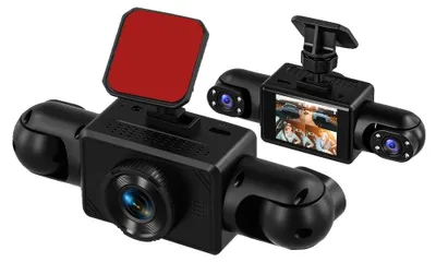 Obrázok produktu pre Autokamera, rozlíšenie 1080P, štyri objektívy, s 64G kartou