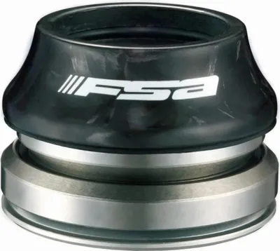 Immagine prodotto di Fsa N.44e Sistema di sterzo in carbonio Nero,Argento 1 1/8-1 1/4'' / 8.7 Nero,Argento 1 1/8-1 1/4'' / 8.7