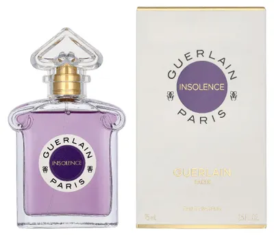 Produktbild von Guerlain Insolence, Frauen, 75 ml, Nicht nachfüllbare Flasche, Spray, ALCOHOL - PARFUM (FRAGRANCE) - AQUA (WATER) - ALPHA-ISOMETHYL IONONE - LINALOOL -...