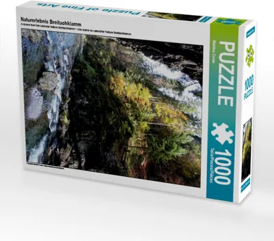 Produktbild von Calvendo Naturerlebnis Breitachklamm 1000 Teile Puzzle hoch 480x640mm, Cross Martina; 7335234