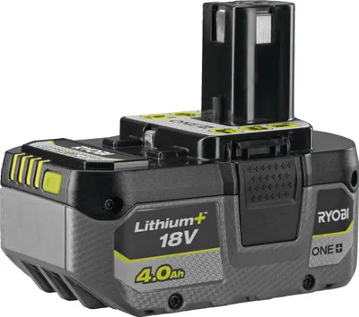 Produktbild von RYOBI Lithium+ Akku RB1840X 18V ONE+ 4,0 Ah, Ersatz-Akku, Batterie, Li-Ion-Akku mit Einzellenüberwachung