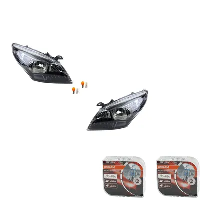 Productafbeelding van Johns, koplampen + Osram Night Breaker Laser, geschikt voor Renault Megane III, set, artikelnummer: Li Re 260608405R, 260105680R