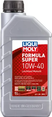 Produktbild von Liqui Moly Formula Super 10W 40 Mineralisches Leichtlaufmotoröl 1L
