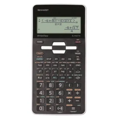 Produktbild von Sharp EL-W531TH, Tasche, Display-Rechner, Akku, Schwarz, Grau