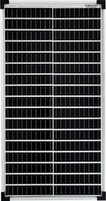 Produktbild von 50 Watt 12V Mono Solarmodul Solarpanel für 12V Batterien Wohnmobil Garten