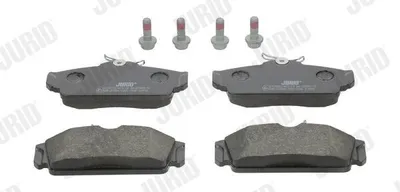 Produktbild von JURID Bremsbeläge Satz Vorne für NISSAN ALMERA II Hatchback (N16) 572422J