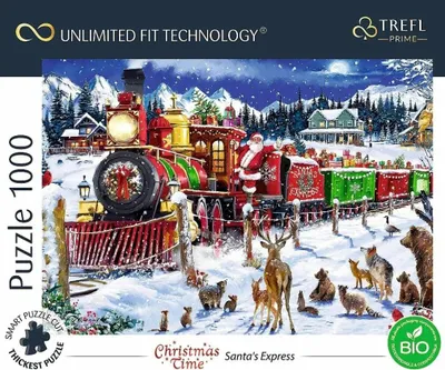 Image de Casse-tête Santa's Express 68x48cm 1000 pièces