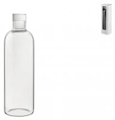 Immagine prodotto di H&H Bottiglia In Vetro Borosilicato Con Tappo Lt0,80
