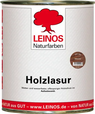 Produktbild von Wetterfeste Holzlasur für Außen 082 Palisander 0,75 Liter - offenporiger Holzschutz mit Filmschutz gegen Pilzbefall - für Fenster, Türen, Zäune & Pergolen - wasserabweisend, lasierend