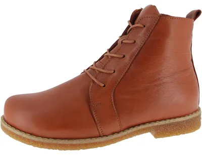 Produktbild von Andrea Conti Damen Stiefelette aus weichem Leder mit Wechselsohle 0344589, Größe:40 EU, Farbe:Braun
