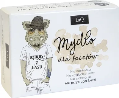 Produktbild von LAQ Mydeło Dzik Seifenstück für Männer 85 g