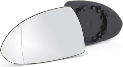Produktbild von Johns, Spiegel Ersatzglas Links passend für Opel Corsa E X15 09/14- mit Trägerplatte as