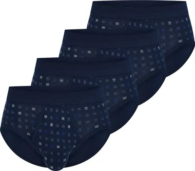 Produktbild von Schiesser 4er Pack Baumwolle Essentials Feinripp Slip / Unterhose Besonders strapazierfähig und langlebig, Komfortabler Softbund und Eingriff, In hochwertiger, bequemer Feinripp-Qualität