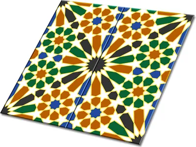 Obrázok produktu pre Kubánsky vzor - samolepiace obkladačky - PVC obkladačky - vinylové obkladačky - 3D samolepiace panely - obkladačky do kuchyne a kúpeľne - samolepiace obkladačky - 9 kusov 30x30 cm