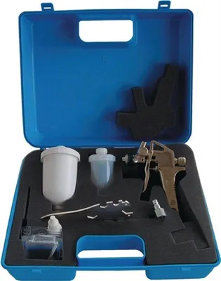 Immagine prodotto di Pistola a spruzzo minipaint DN 7,2 G 1/4 di pollice DN 7,2 Nipplo in acciaio HVLP EWO