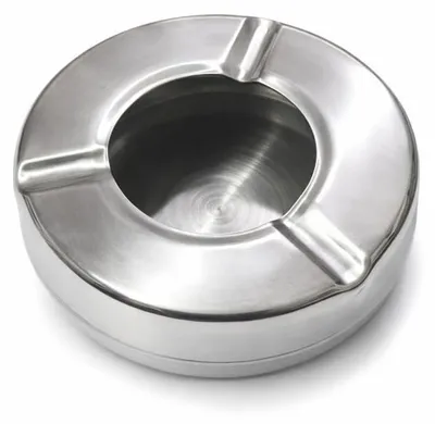 Produktbild von Edelstahl Reiseaschenbecher mit Deckel
