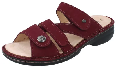 Produktbild von FINN COMFORT Ventura Soft Damen Pantolette beerenfarben Nubukleder - Größe: 40