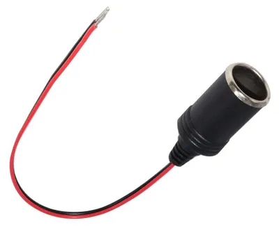 Zdjęcie produktu dla Adapter do gniazda zapalniczki, 12V/24V, uniwersalne gniazdo