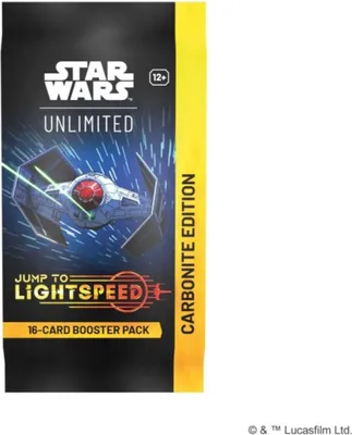 Immagine prodotto di Star Wars Unlimited - Booster dell'edizione Carbonite Switch to Lightspeed (inglese)