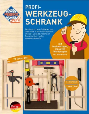 Produktbild von PEBARO Profi-Werkzeugschrank für Kinder 23 Teile