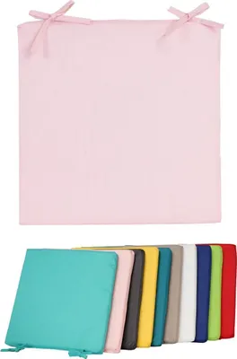 Produktbild von JACK Outdoor Stuhlkissen 40x40cm Lounge Kissen Wasserfest Sitzkissen Garten Lotus Effekt, Farbe:Rosa