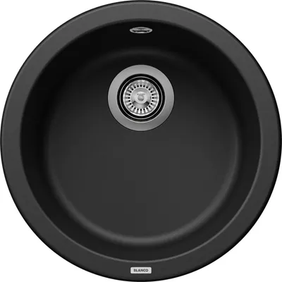 Produktbild von BLANCORONDO Einbauspüle SILGRANIT schwarz ab 45 cm ohne Ablauffernbedienung - inkl.